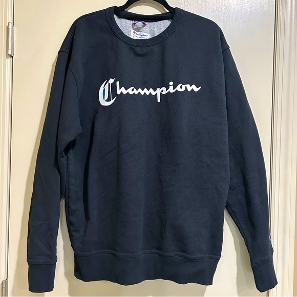 Champion Other - NWOT Champion brand sweatshirt black crew neck size large